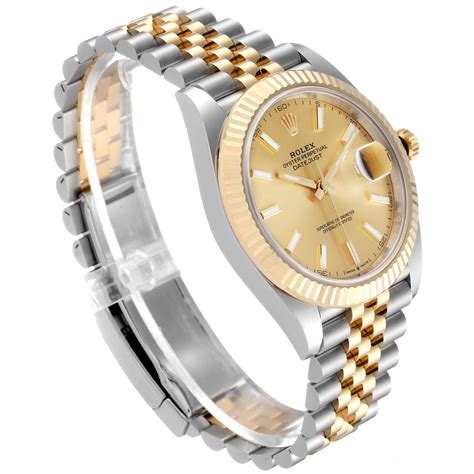 Rolex Datejust 41 Steel And Gold Jubilee Roman 